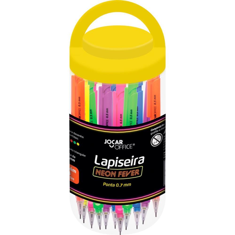 LAPISEIRA 0.7MM NEON FEVER TRIANG.C/GRAF.6CORE LEONORA UNIDADE