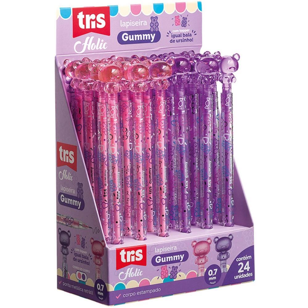 LAPISEIRA 0.7MM TRIS GUMMY RETRAT.URSINHO 2COR SUMMIT UNIDADE