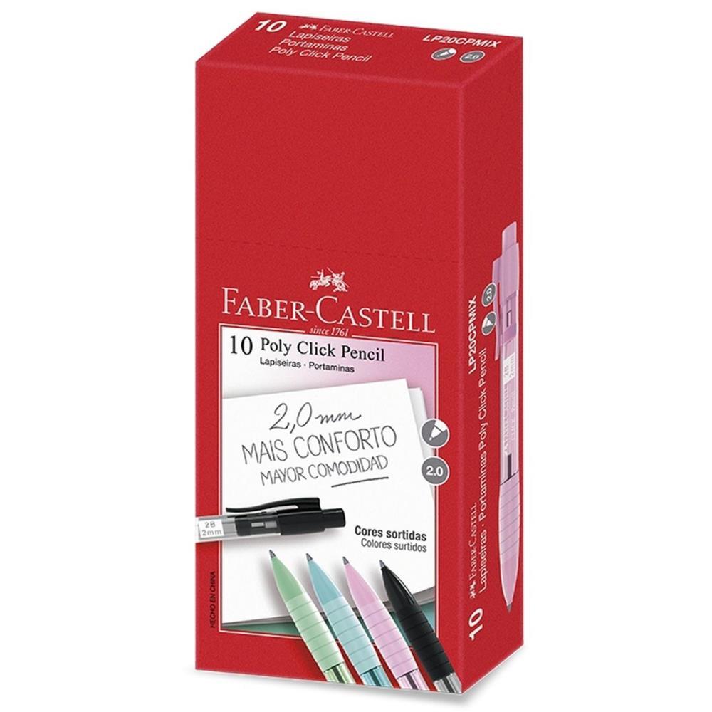 LAPISEIRA 2.0MM CLICK PENCIL MIX (S) FABER-CASTELL UNIDADE