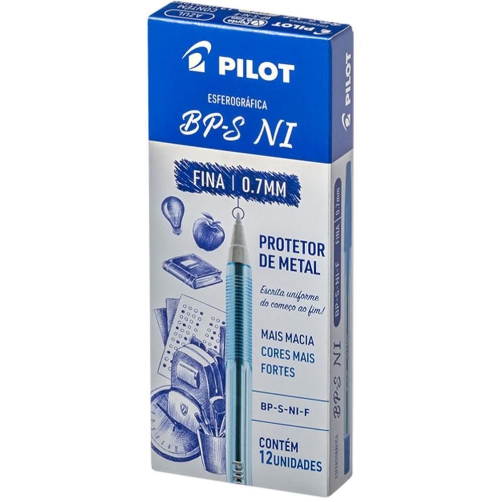 CANETA ESFEROGRAFICA BP-S 0.7MM AZUL PILOT UNIDADE