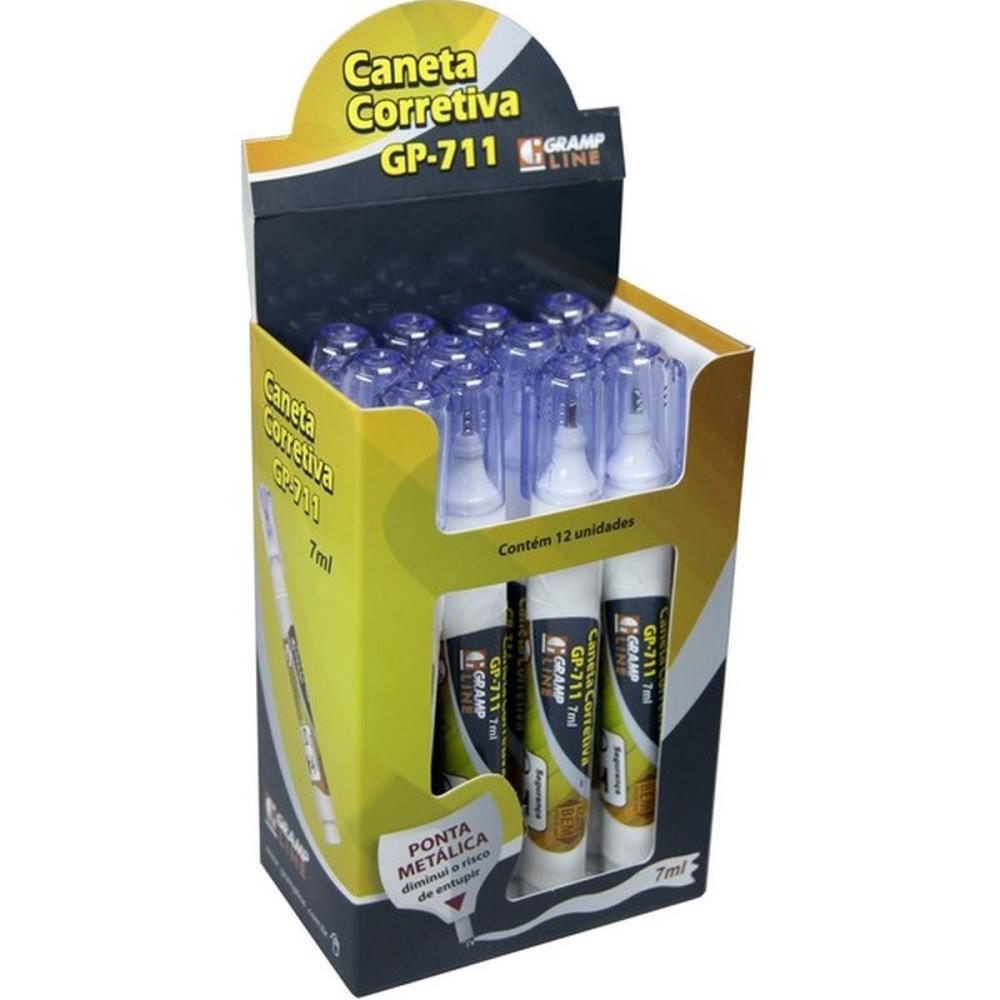 CANETA CORRETIVA 7ML GP-711 METAL GRAMP LINE UNIDADE