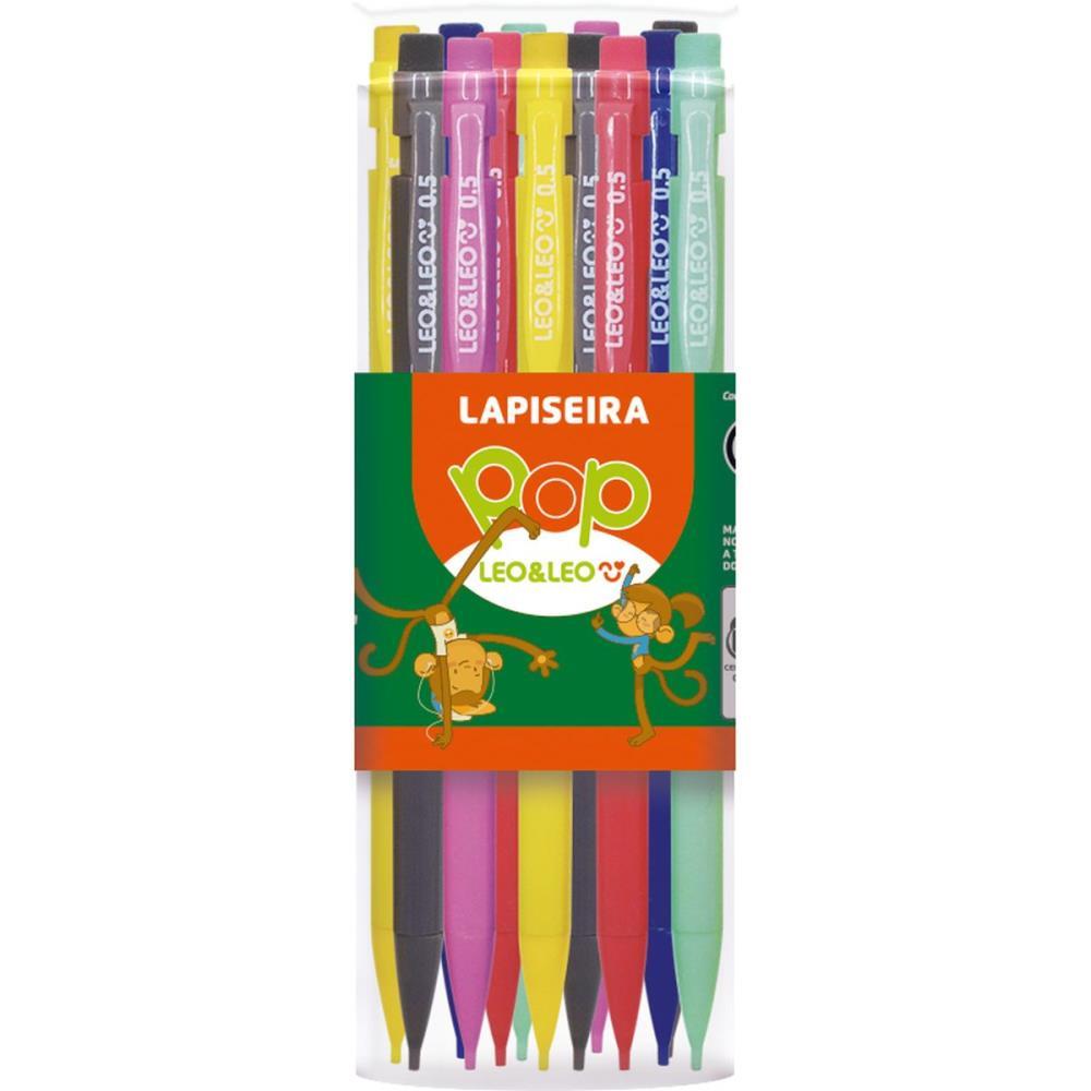 LAPISEIRA 0.5MM POP 6 CORES LEONORA UNIDADE