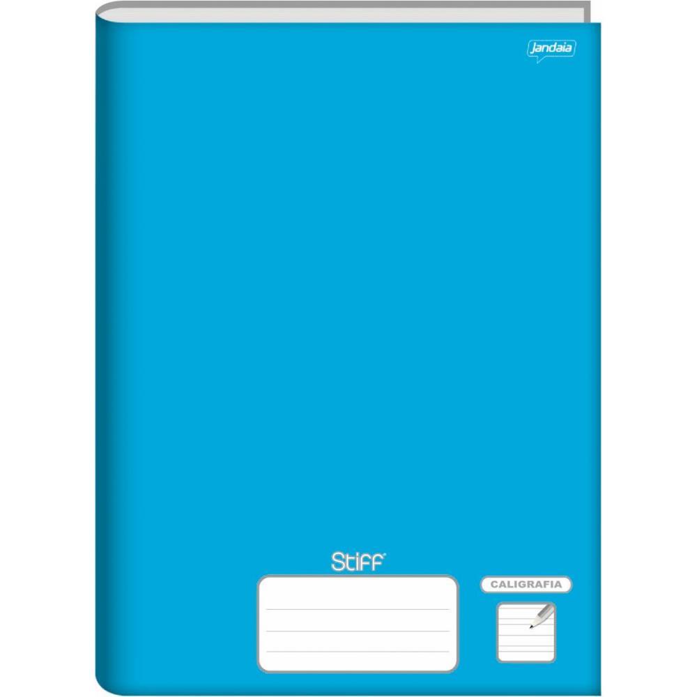 CADERNO CALIGRAFIA CAPA DURA STIFF AZUL 96F UNIV. BROCH. JANDAIA UNIDADE