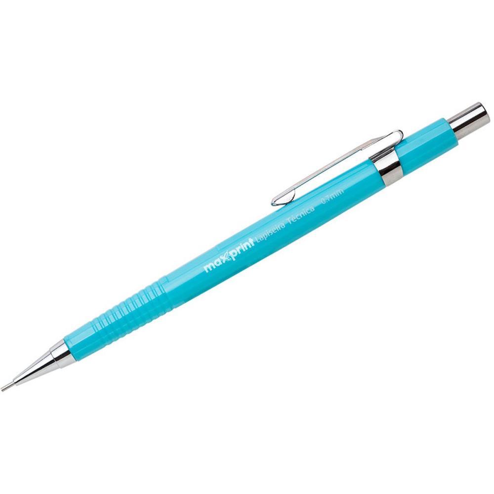 LAPISEIRA 0.7MM TECNICA METALICA AZUL MAXPRINT UNIDADE