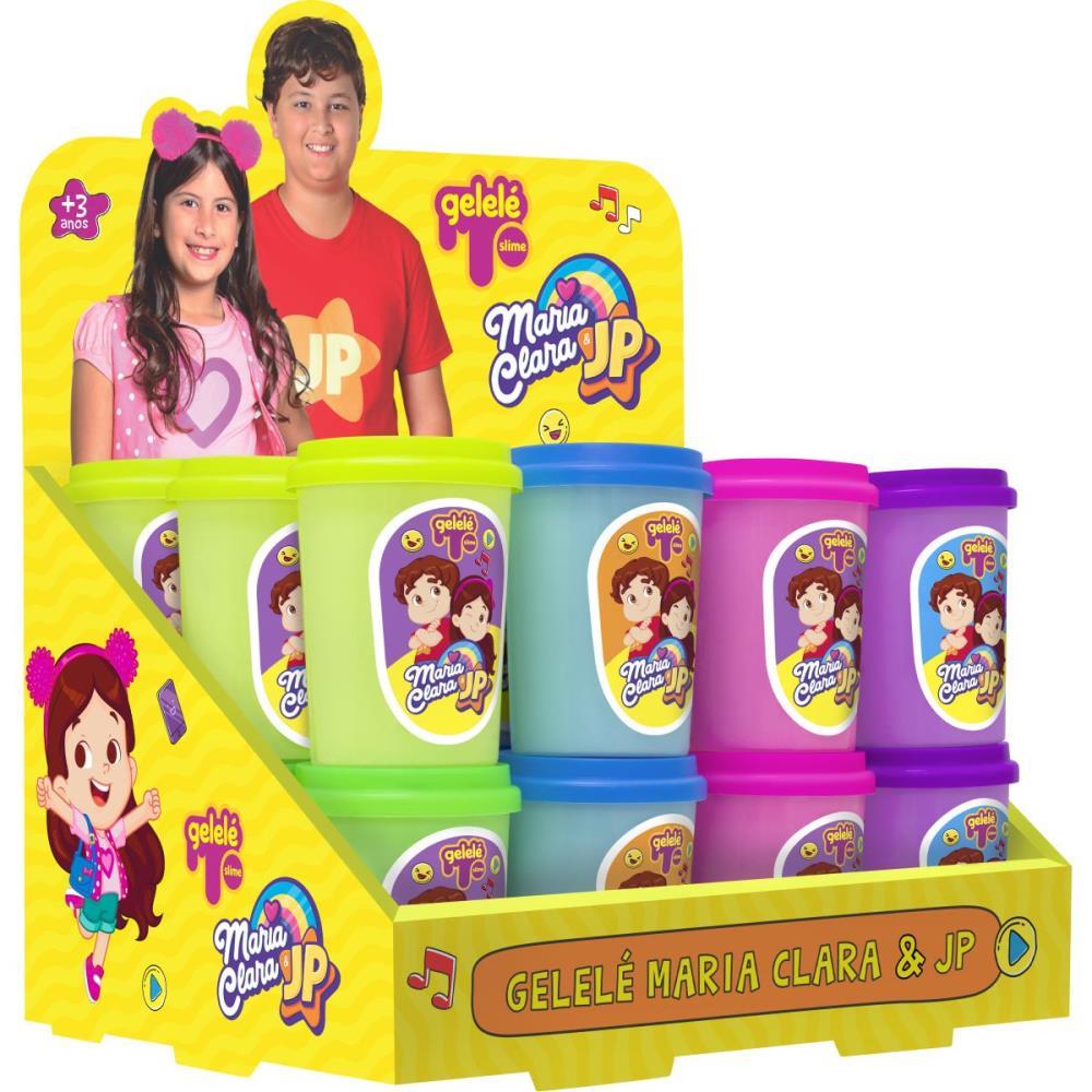 SLIME GELELE M.CLARA E JP TONS PASTE DOCE BRINQUEDO UNIDADE