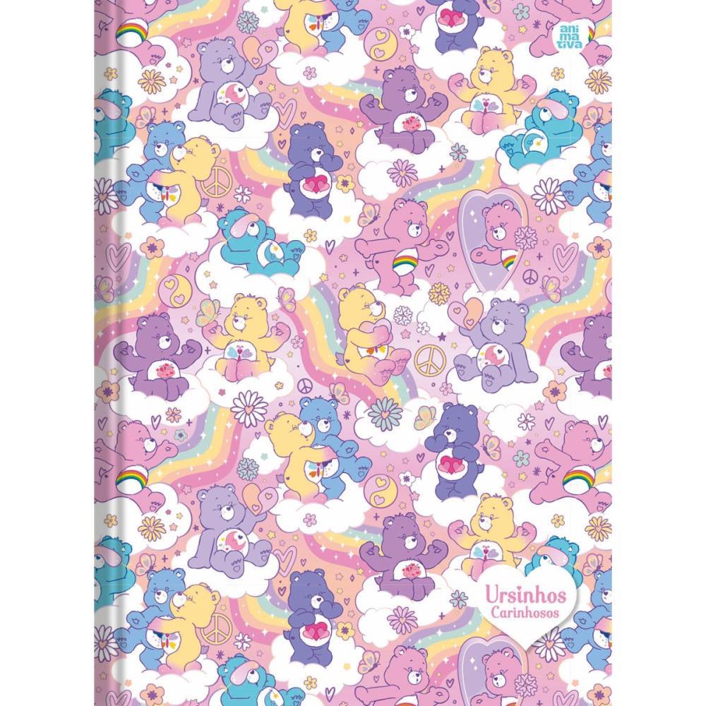 CADERNO BROCHURAO CAPA DURA URSINHOS CARINHOSOS 80F SD/ANIMATIVA UNIDADE
