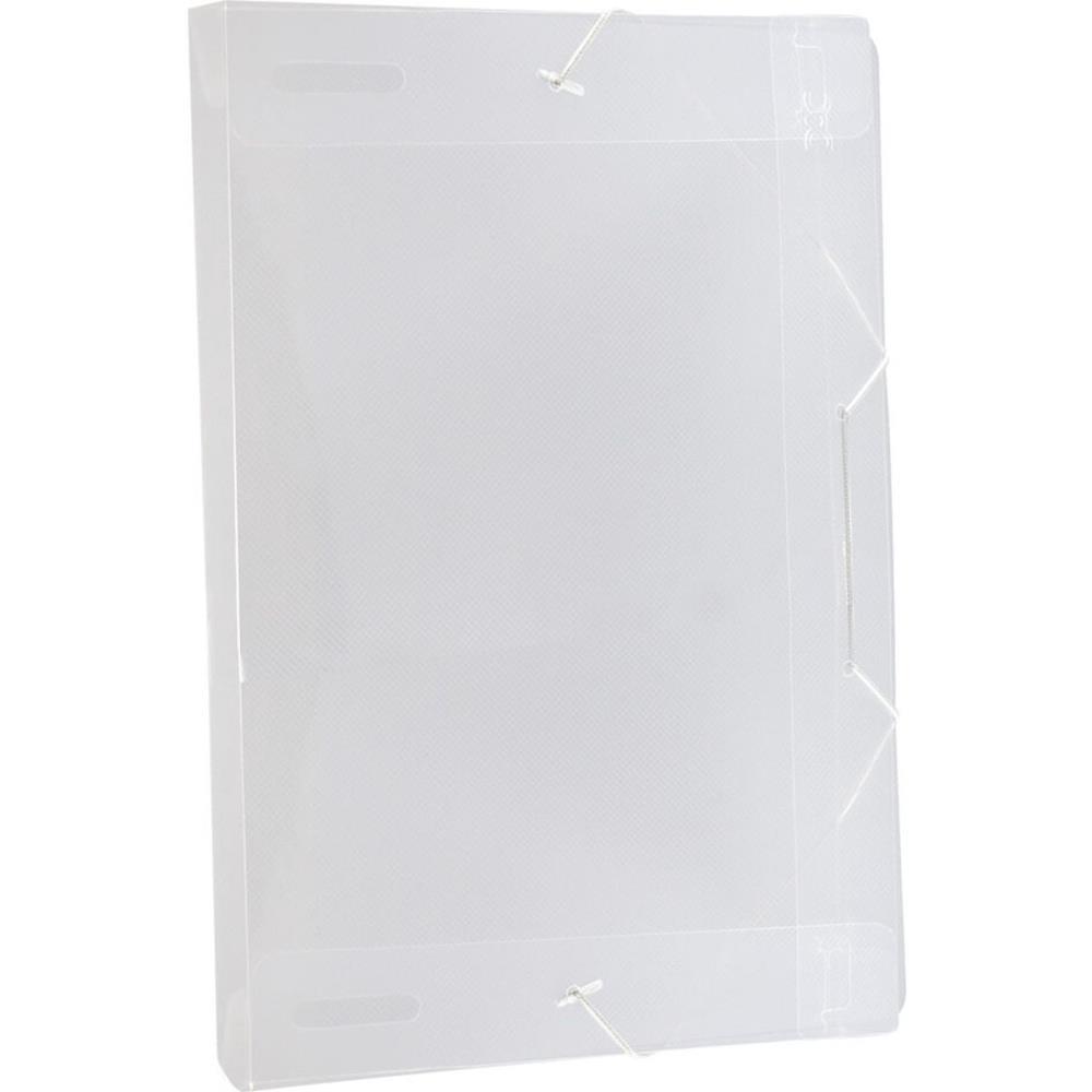 PASTA ABA ELASTICA PLASTICA OFICIO 20 MM CRISTAL DAC UNIDADE