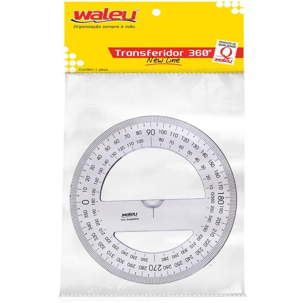 TRANSFERIDOR POLIESTIRENO 360 GRAUS CRISTAL WALEU UNIDADE