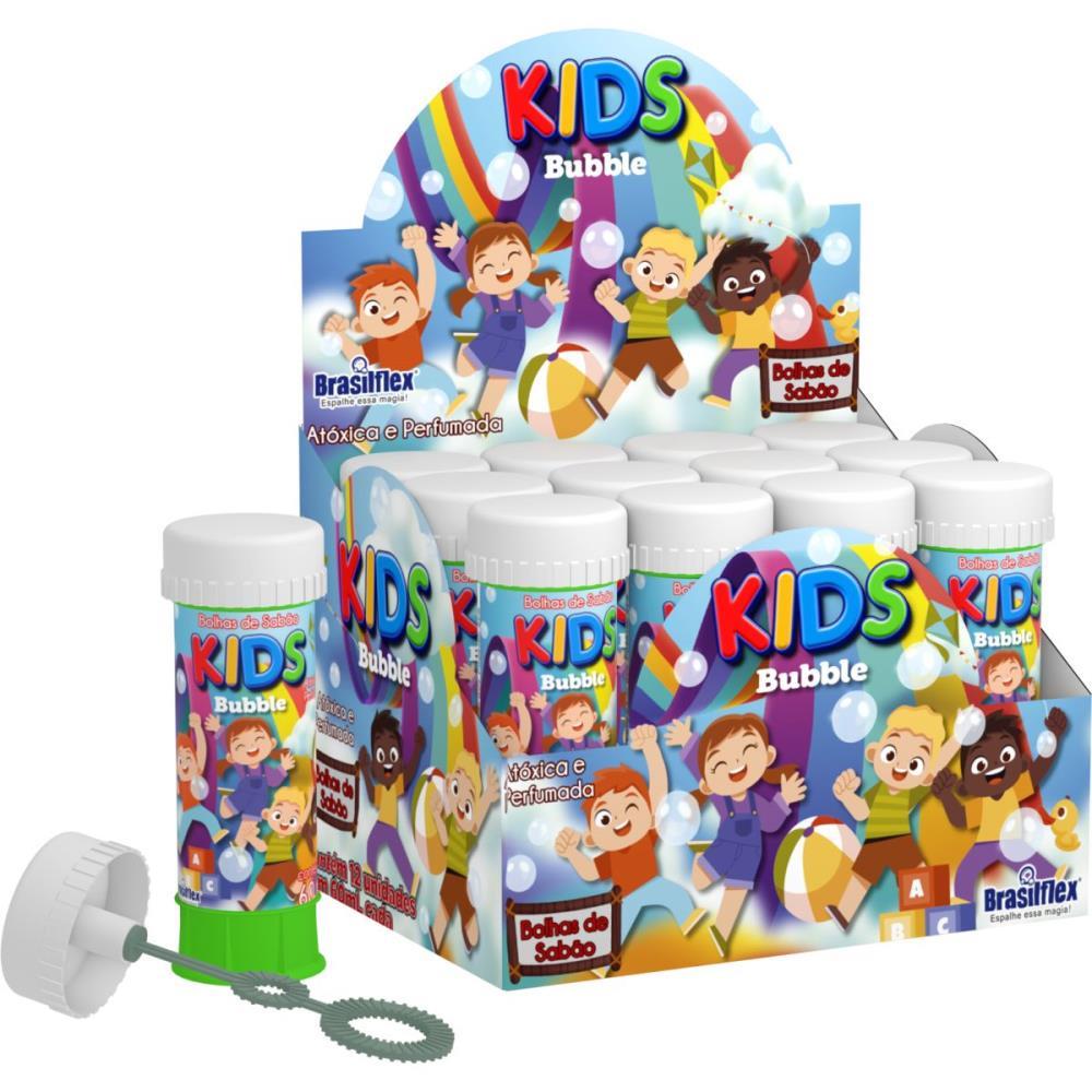 BOLHA DE SABAO KIDS 60ML BRASILFLEX UNIDADE