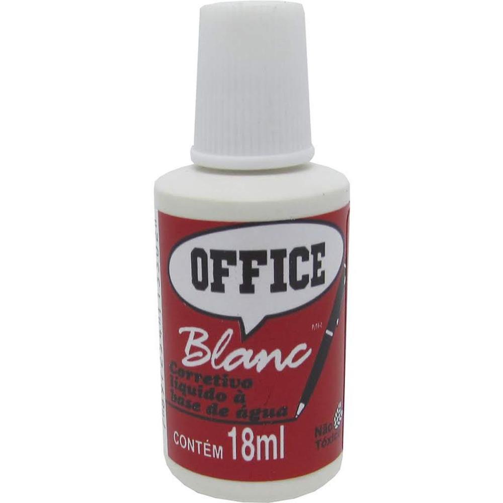 CORRETIVO OFFICE BLANC 18ML RADEX UNIDADE