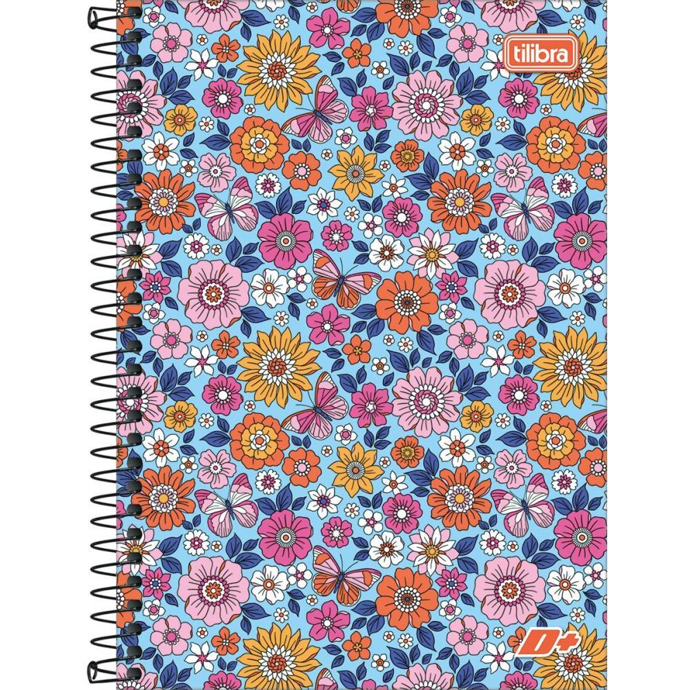 CADERNO ESPIRAL 1/4 CAPA DURA D+ 200FLS. TILIBRA UNIDADE
