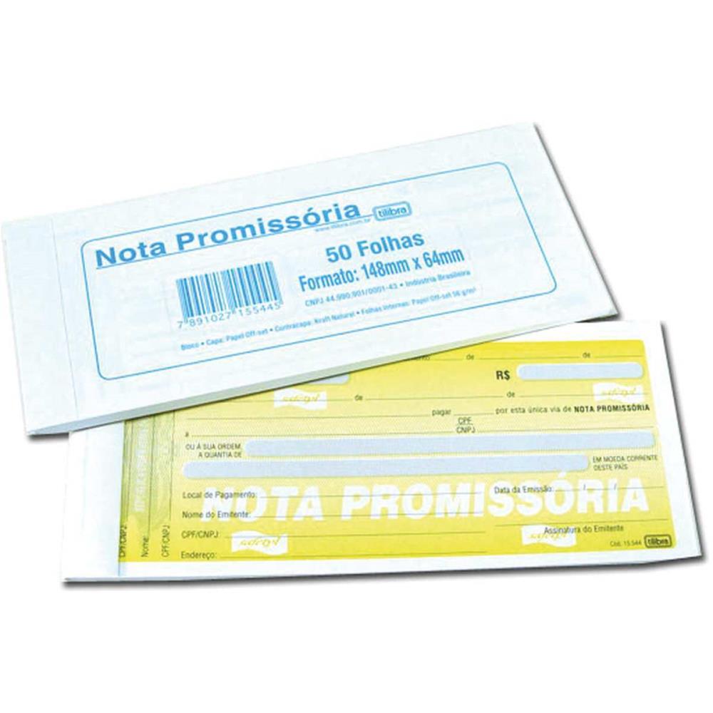 IMPRESSO TALAO NOTA PROMIS.MINI 50FLS. TILIBRA UNIDADE