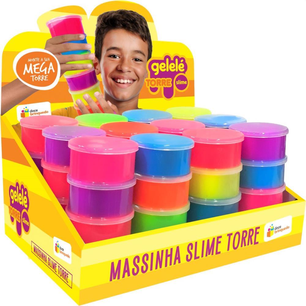 SLIME GELELE TORRE TRADICIONAL 196G. DOCE BRINQUEDO UNIDADE