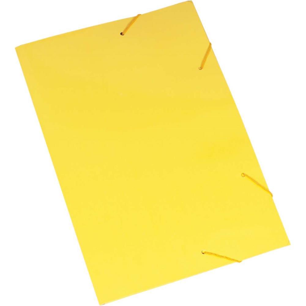 PASTA ABA ELASTICA PAPEL OFICIO AMARELA POLYCART UNIDADE