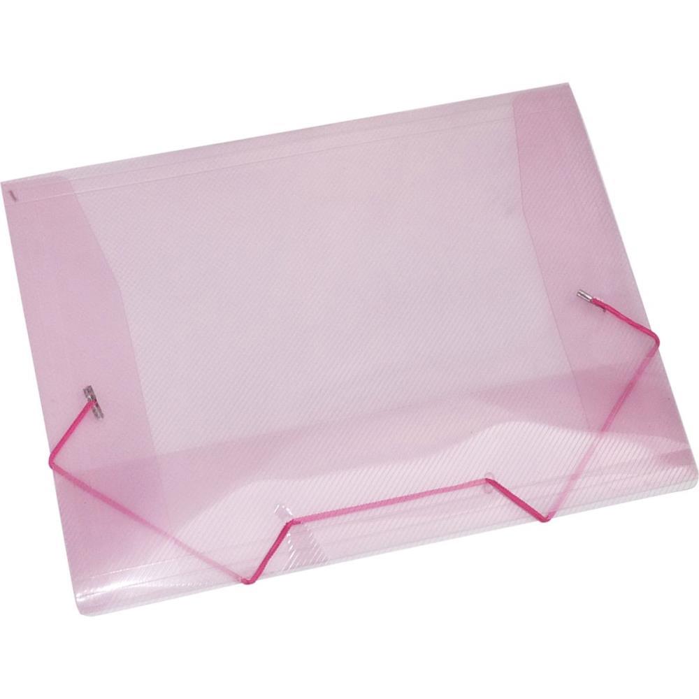 PASTA ABA ELASTICA PLASTICA MINI ROSA ACP UNIDADE