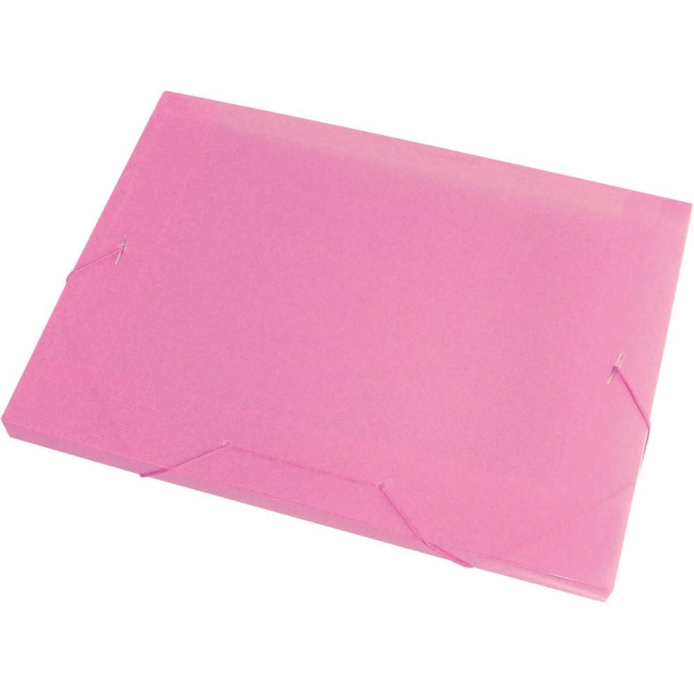 PASTA ABA ELASTICA PLASTICA OFICIO 20MM ROSA ACP UNIDADE