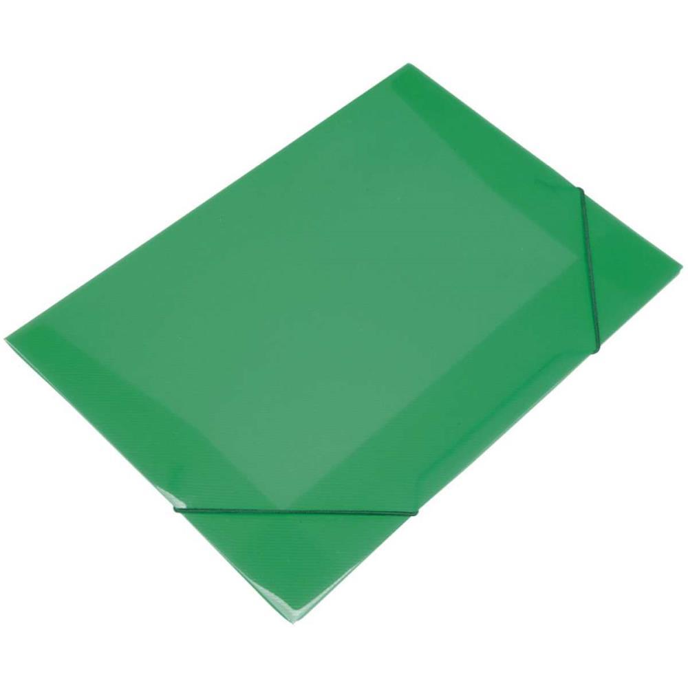 PASTA ABA ELASTICA PLASTICA OFICIO VERDE SOFT POLIBRAS UNIDADE