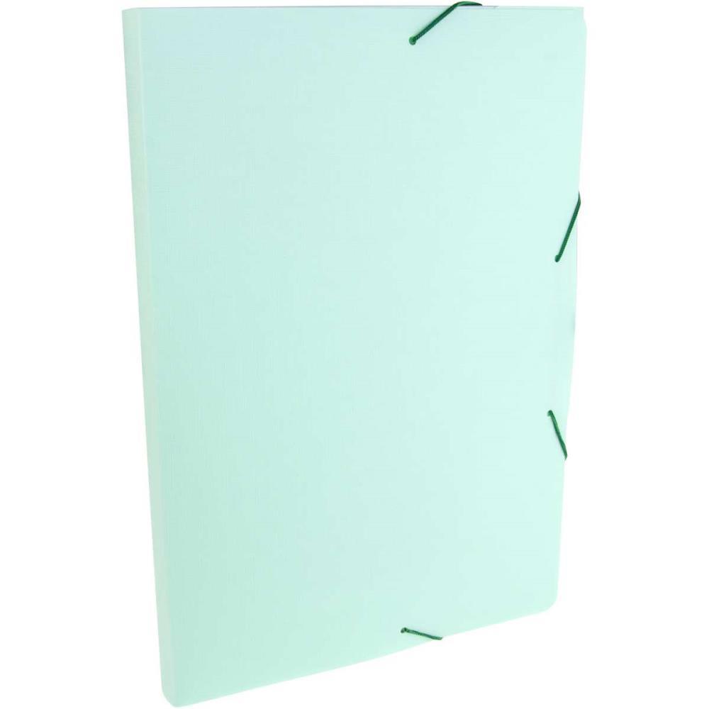 PASTA ABA ELASTICA PLASTICA OFICIO 20MM SERENA VERDE PASTE DELLO UNIDADE
