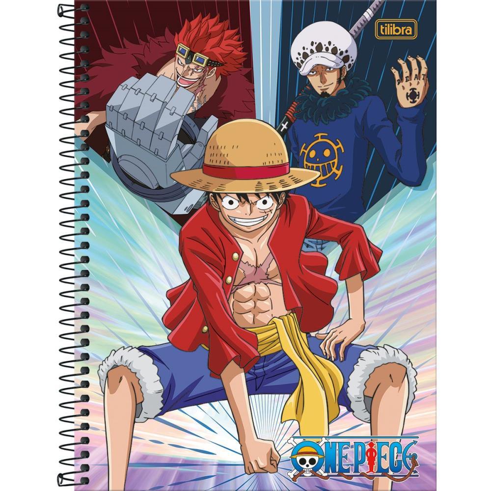 CADERNO 01X1 CAPA DURA ONE PIECE 80FLS. TILIBRA UNIDADE