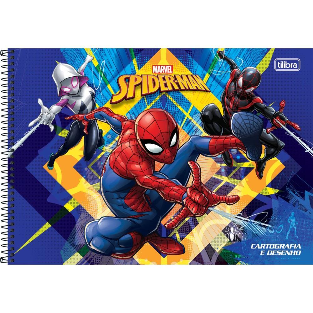 CADERNO DESENHO UNIV CAPA DURA SPIDER-MAN 80FLS. TILIBRA UNIDADE