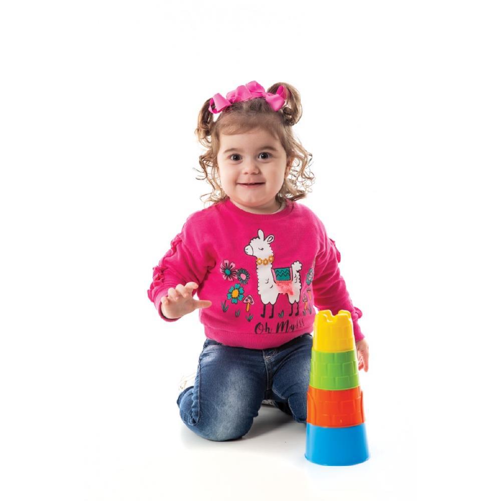 BRINQUEDO EDUCATIVO TORRE BABY KENDY BRINQUEDOS UNIDADE