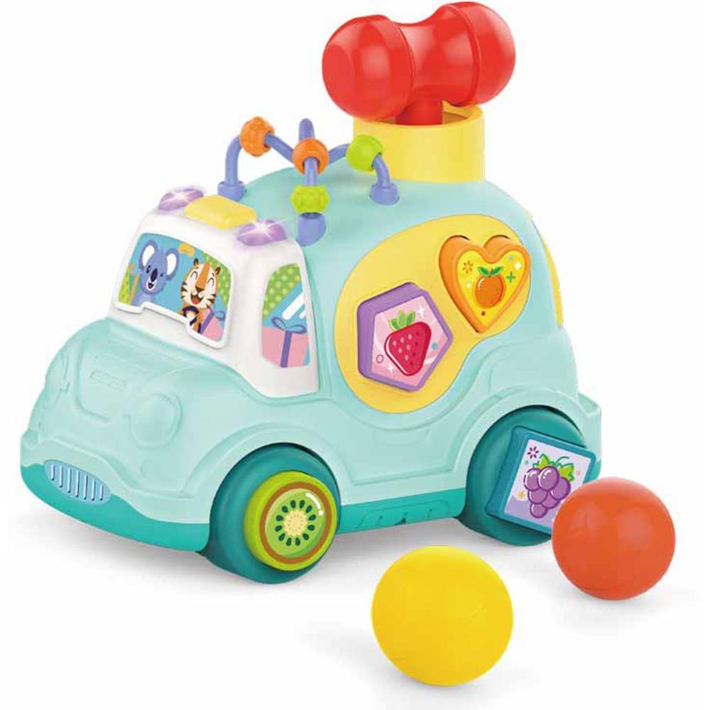BRINQUEDO PARA BEBE CARRINHO AZUL C/SOM E LUZ CARDOSO TOYS UNIDADE