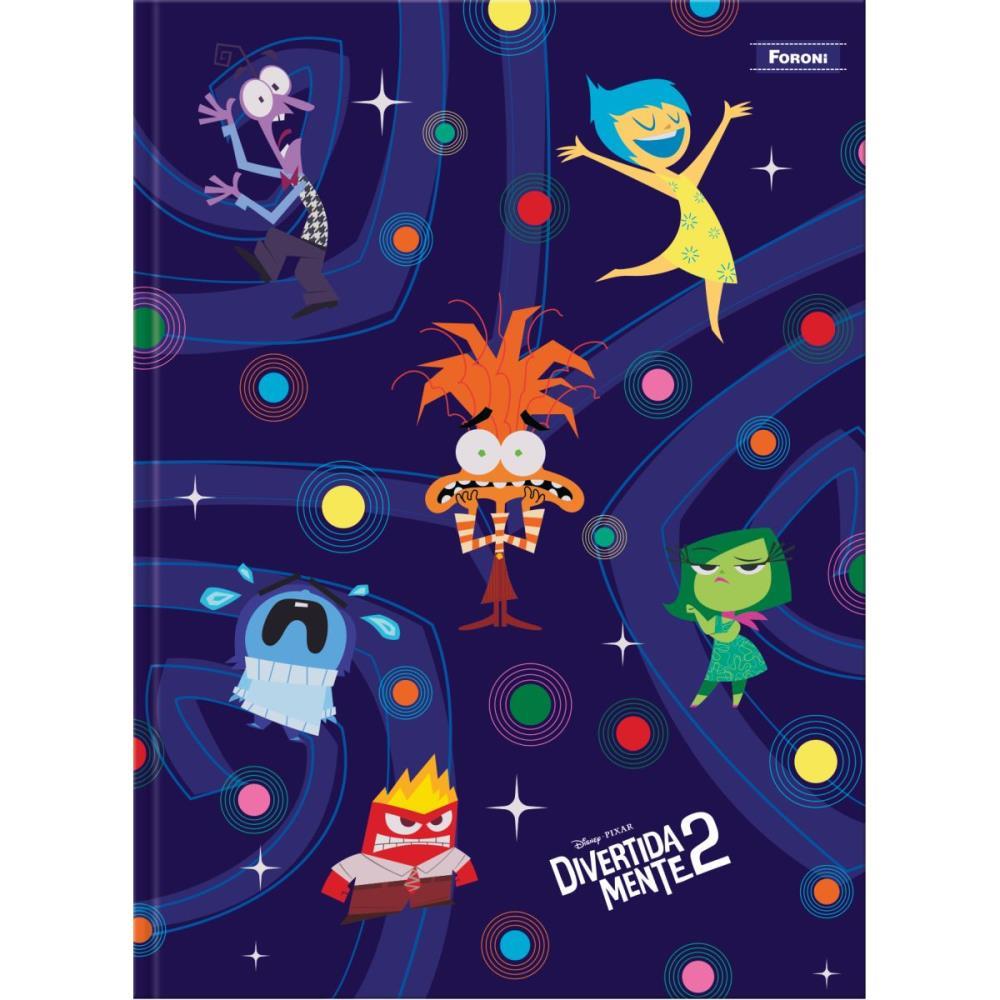 CADERNO BROCHURAO CAPA DURA DIVERTIDAMENTE COLLEGE 160F FORONI PCT.C/04