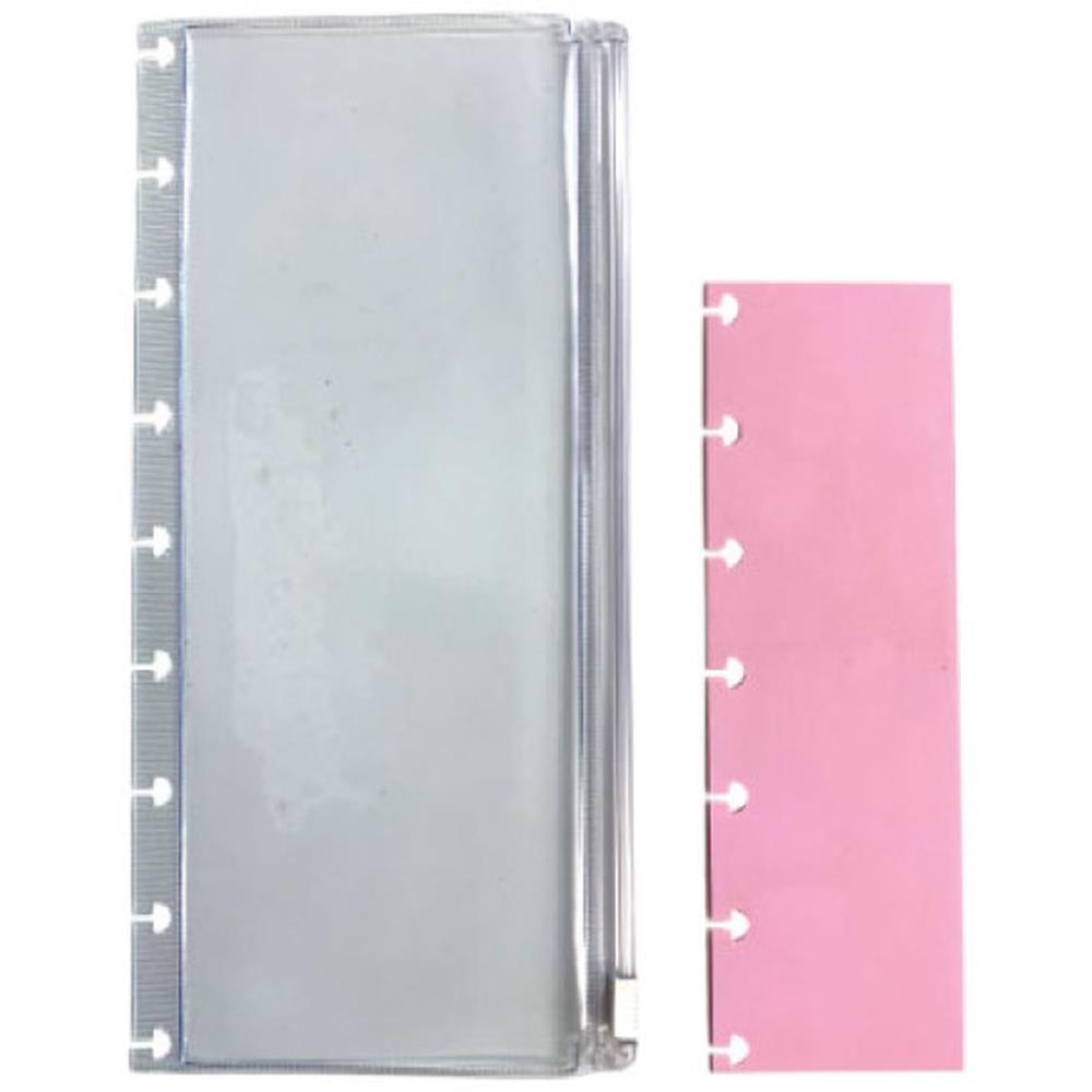 ESTOJO SIMPLES PVC TRANSP. C/REGUA PP RS ROMITEC UNIDADE
