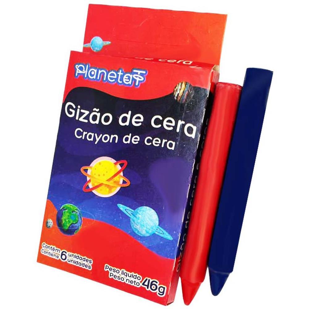 GIZ DE CERA JUMBO 6 CORES V.M.P. PCT.C/12