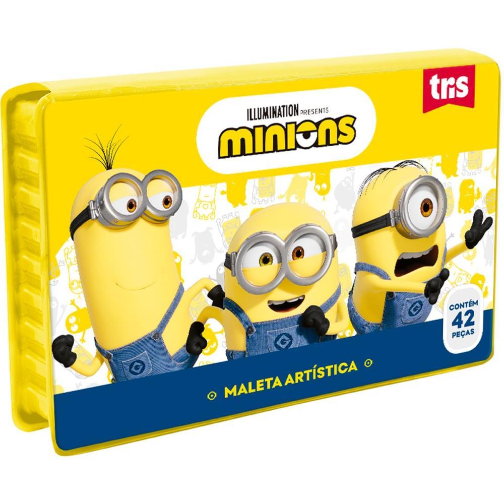 MALETA PARA PINTURA MINIONS 42 PECAS SUMMIT UNIDADE