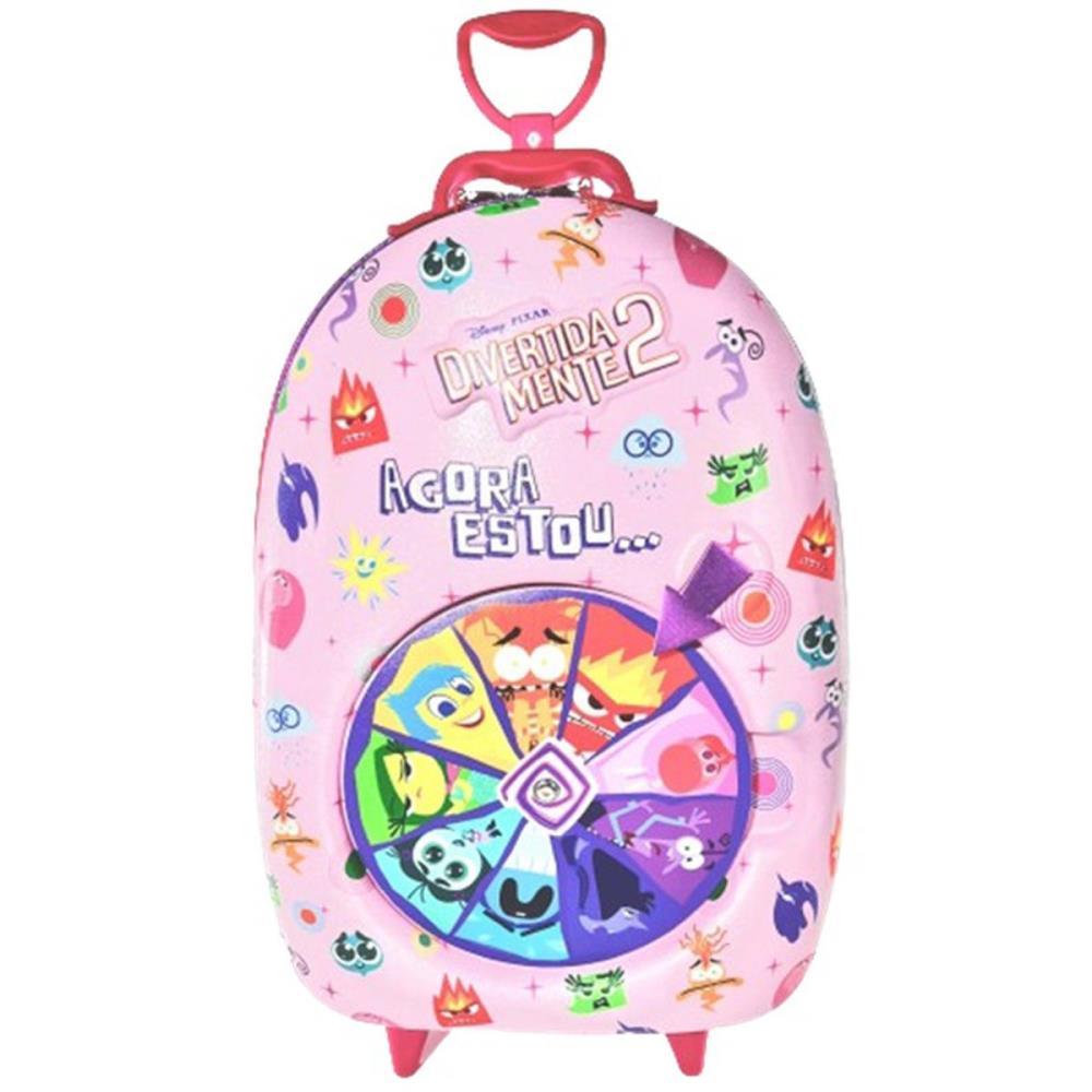 MOCHILA INFANTIL COM RODINHA DIVERTIDAMENTE ROLETA MAXTOY UNIDADE