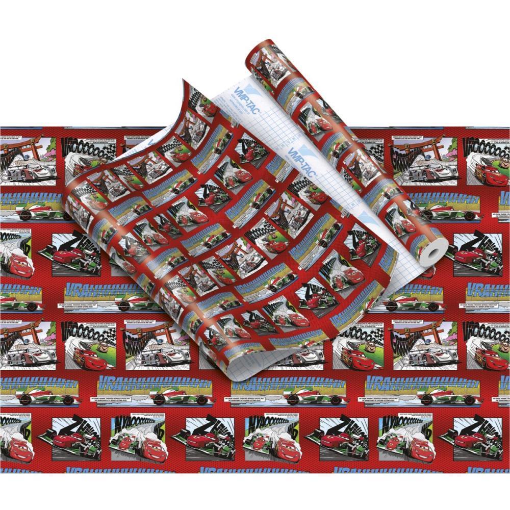 PLASTICO ADESIVO 45CMX10M CARROS V.M.P. ROLO