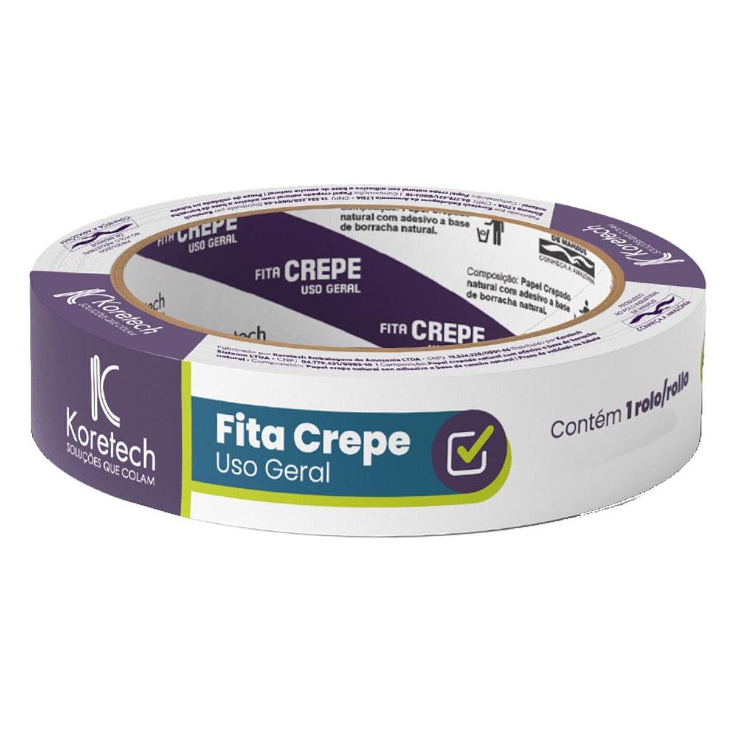 FITA CREPE KORETECH 24MM X 45M BRANCA