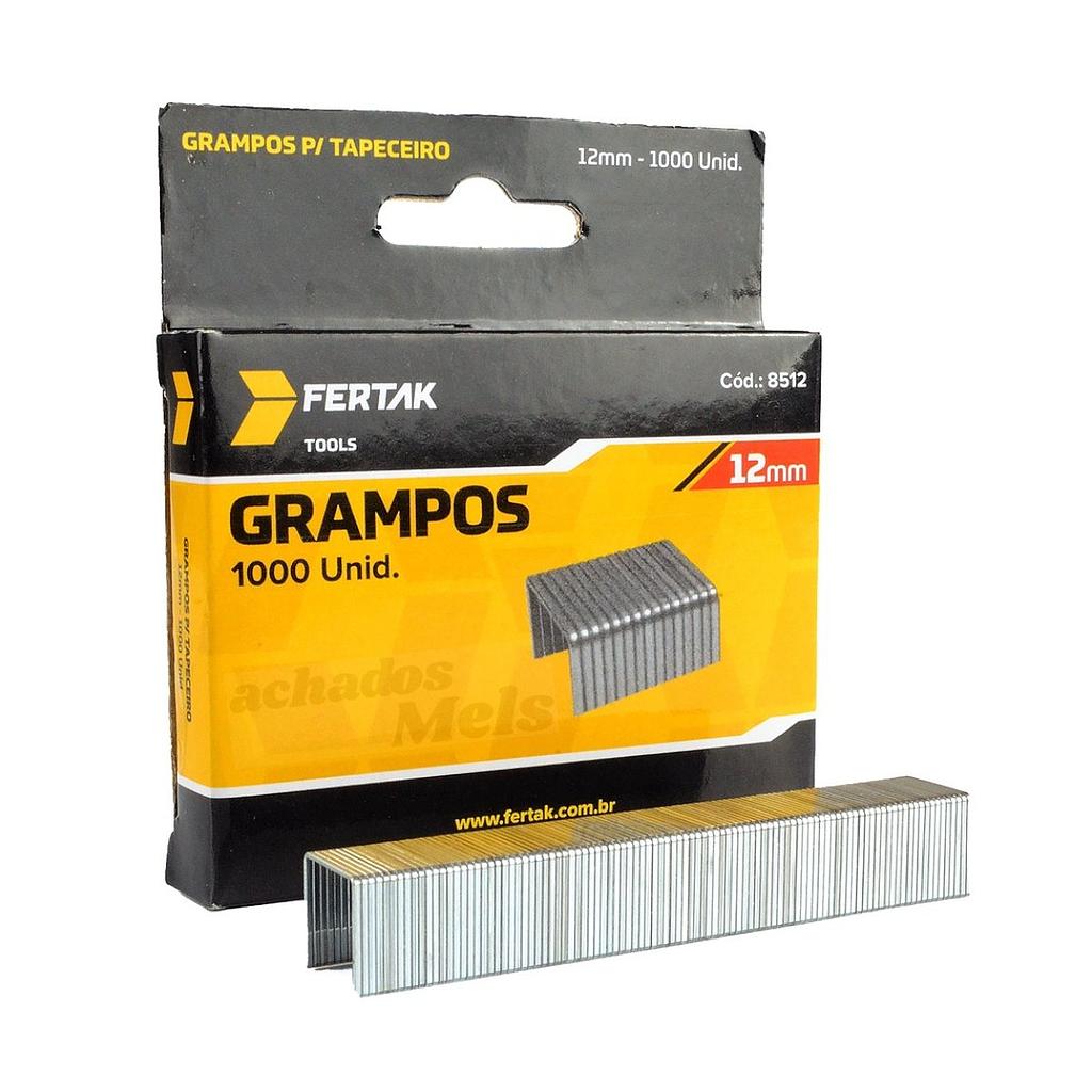 GRAMPO PARA GRAMPEADOR FERTAK 12MM COM 1000 PP