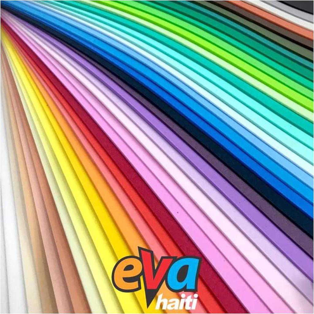 PLACA DE EVA HAITI 40X50CM - VERMELHO ESCURO