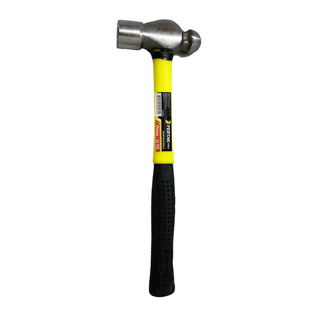MARTELO BOLA COM CABO DE FIBRA FERTAK 440G