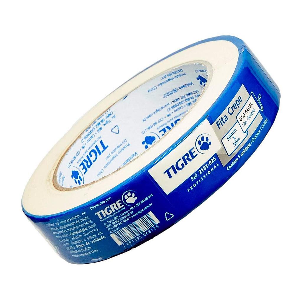 FITA CREPE TIGRE 48MM X 50M