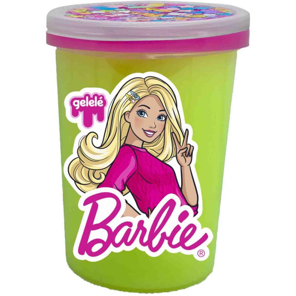 SLIME BARBIE GELELE POTE 180G (S) DOCE BRINQUEDO DP.C/24