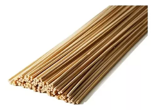 Vareta de Bambu Pipa Papagaio Artesanato 60Cm 5 Unidades