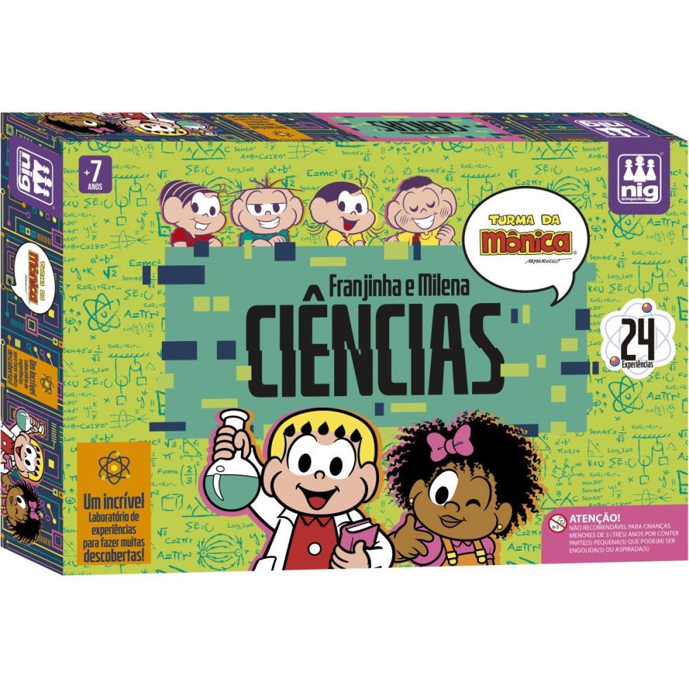 BRINQUEDO EDUCATIVO T.DA MONICA CIENCIA FRANJ.MILE NIG BRINQUEDOS UNIDADE