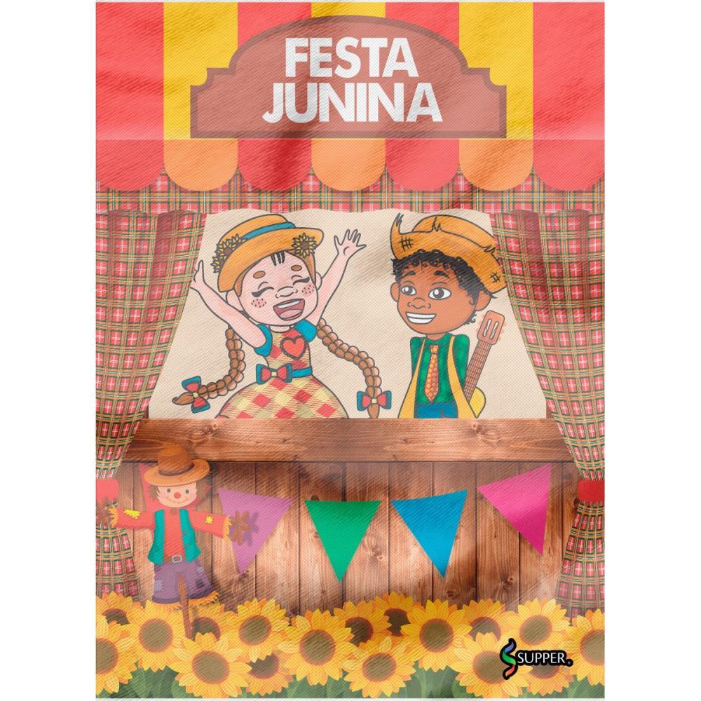 TNT ESTAMPADO 1,40M 40G PAINEL BARRACA JUNINA SUPPER RL-25MTS