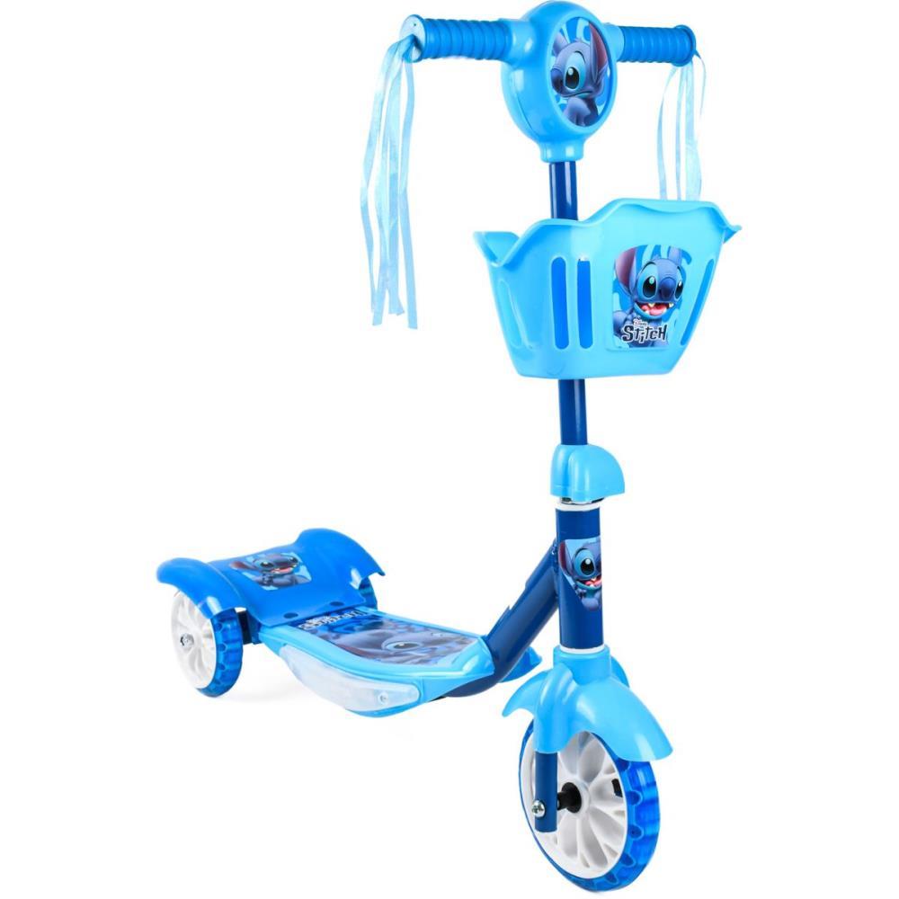 PATINETE STITCH C/LUZ/SOM/CESTINHA BBR UNIDADE
