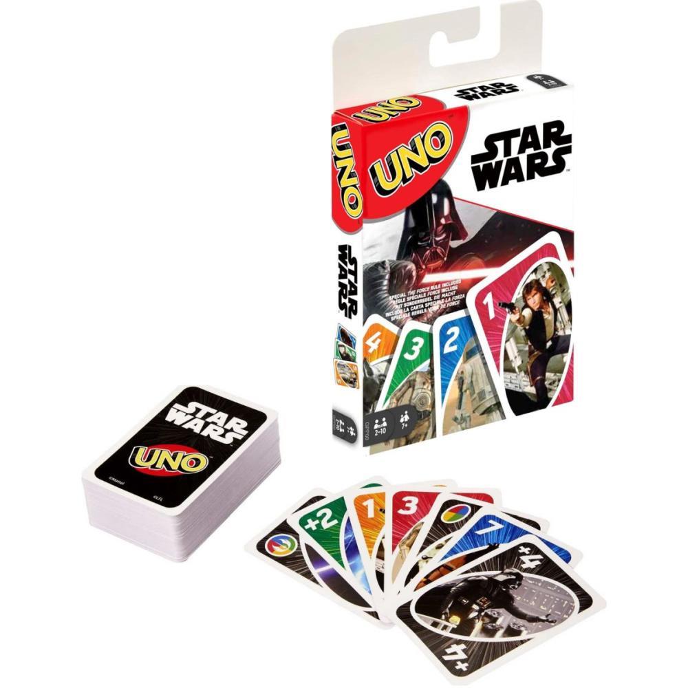 JOGO DE CARTAS UNO STAR WARS MATTEL UNIDADE