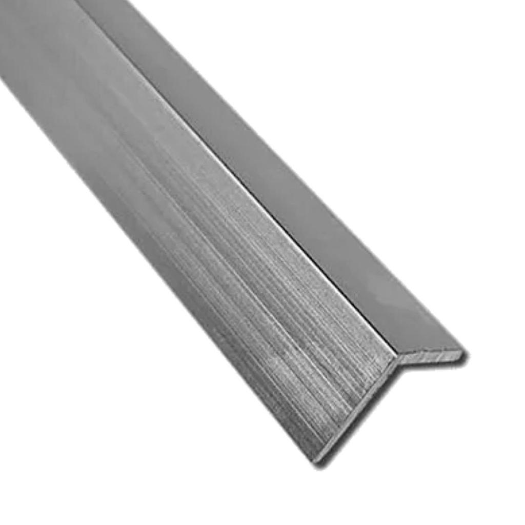 CANTONEIRA L DE ALUMINIO ALUNES POLIDO 5/8 - 3 METROS
