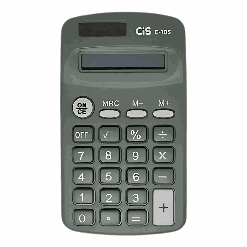 CALCULADORA DE BOLSO C-105 8 DIGITOS VERDE R.5.7998