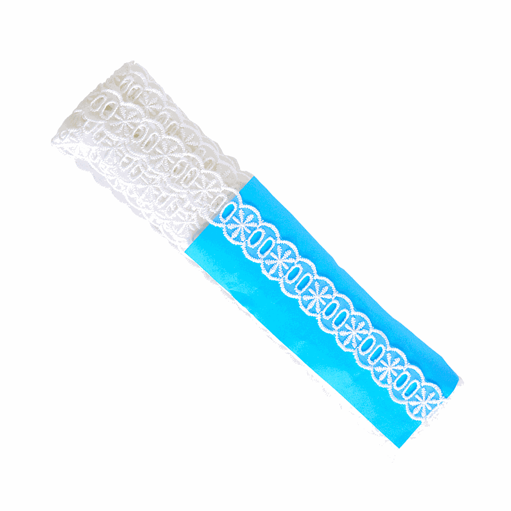 RENDA BORD ORGANZA  2.0CM 100%POLI TH116 LN01 BRANCO