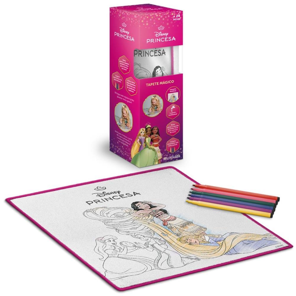 BRINQUEDO PARA COLORIR TAPETE MÁGICO ACQUA PRINCESAS MULTIKIDS UNIDADE