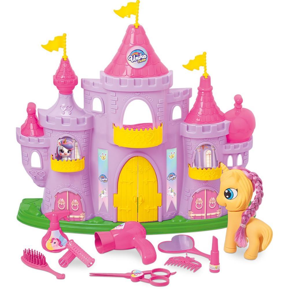 CASINHA DE BONECA CASTELO UNIKA C/BONECA SAMBA TOYS UNIDADE