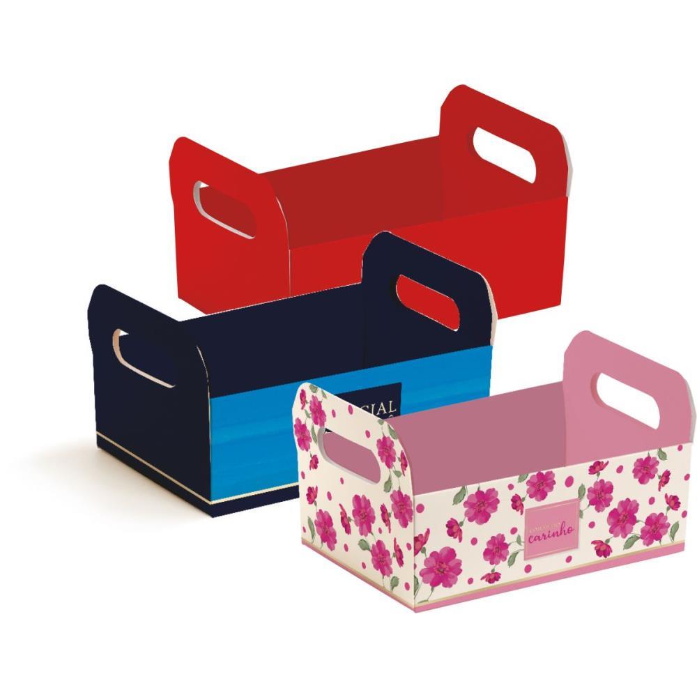 CESTA DE PAPEL CAIXOTE P 16X10,5X7,5CM. (S) PACKPEL PCT.C/10