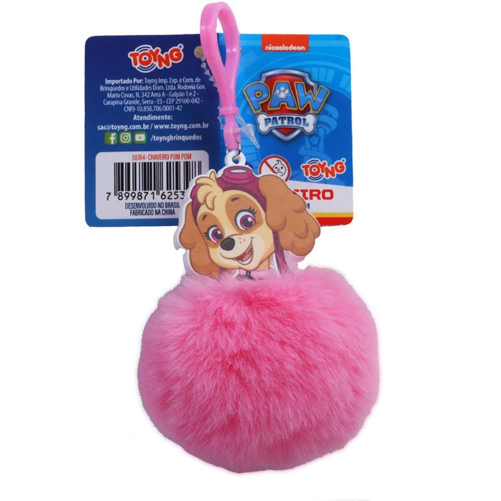 CHAVEIRO PATRULHA CANINA POMPOM (S) TOYNG DP.C/24